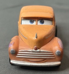 Disney Pixar Cars Smokey Pick Up Truck Brown Diecast Metal Scale 1:55 Toy Car