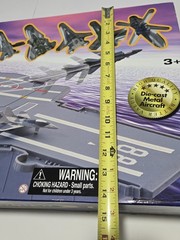 Vtg RedBox Toys Aircraft Carrier Ship 6 Diecast Fighters No.69121 NEW SEALED