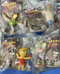 2002 The Simpsons Creepy Classics Burger King Kids Meal Complete Set 10 New