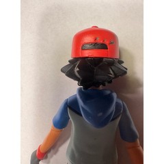 Pokemon Ash Ketchum Action Figure Jakks Pacific 2011 Black White Unova 5.5 inch