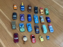 Disney Pixar Cars World Grand Prix Racers Lot Metal Mini Diecast Race Cars Set