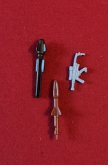 Vintage Playmates Exo Squad Parts Lot Weapons Guns Missiles Accessories 1995
