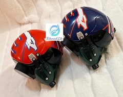 Top Gun 40th Anniversary Maverick & Goose Helmet Popcorn Buckets