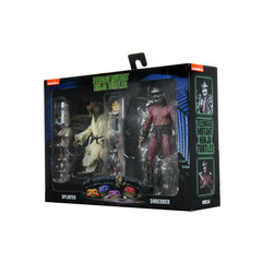 NECA TMNT 1990 Movie Splinter & Shredder 7″ Action Figure 2-Pack – New In Box