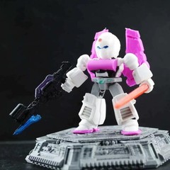 3D Printed Custom Upgrade Accessories for Mecha Model DIY Kit (No Figure Include
