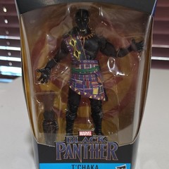 Hasbro Marvel Black Panther T’Chaka Action Figure w/ Alternate Head