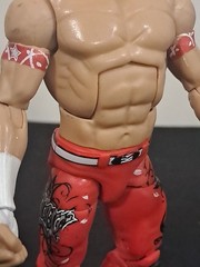 WWE Mattel – Elite Series 8 – Evan Bourne – 2010 RARE – Red Pants