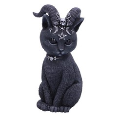 Nemesis Now Cult Cuties Pawzuph Figurine 11cm, Resin, Black, Scarily Adorable Ho