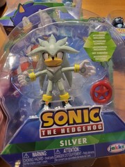 Sonic the Hedgehog SILVER RED STAR SPRING 35th Anniversary 4″ Jakks Pacific