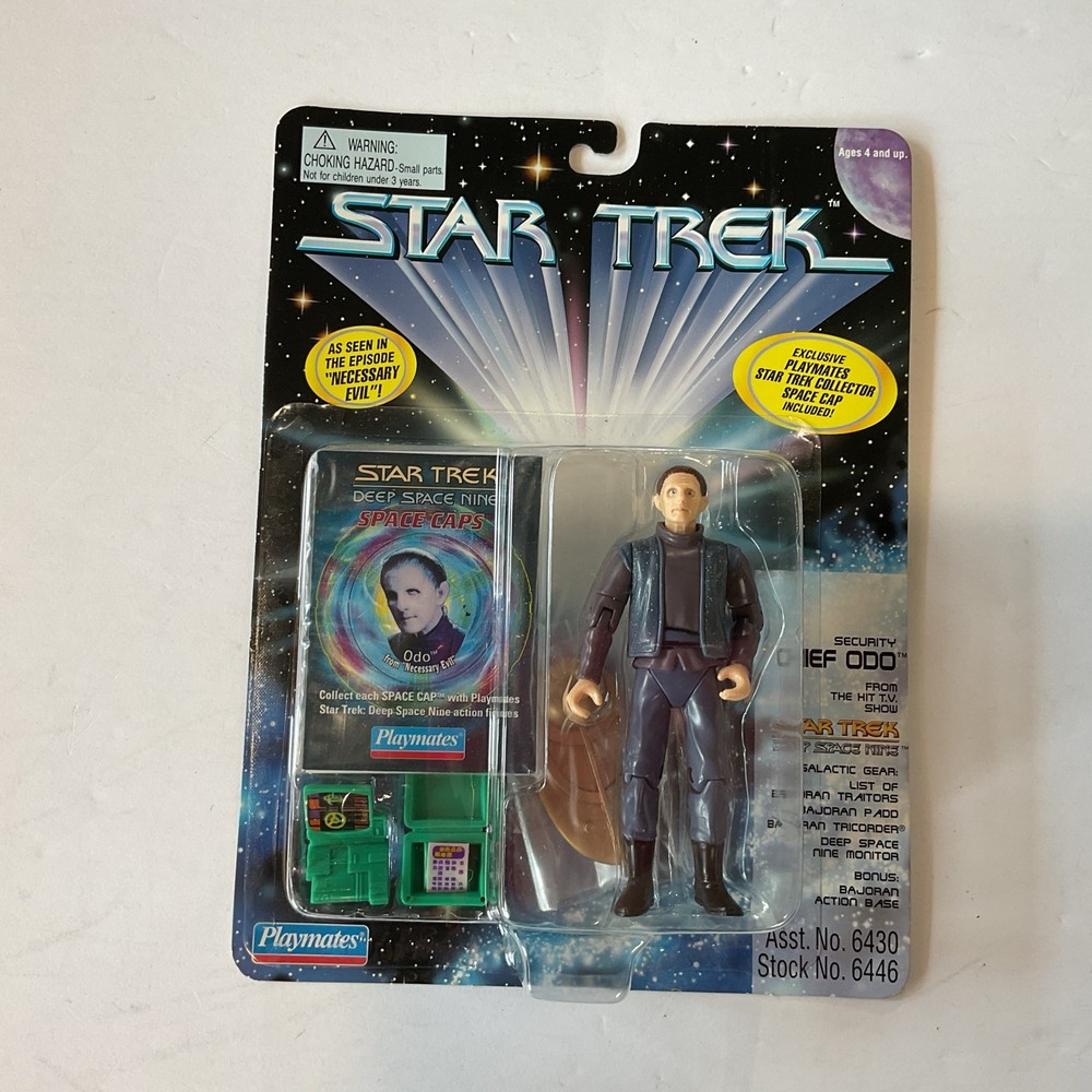 Star Trek Deep Space Nine Security Chief Odo Action Figure Playmates 1996 New