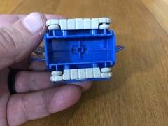 VINTAGE 1984 MARCHON MYSTERIANS SECRET FORCE EXPLORER SCOUT ROBOT PLASTIC TOY