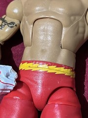 WWE Elite Mattel DC FLASH REY MYSTERIO Ringside Wrestlemania XX 20 – NO SHIRT