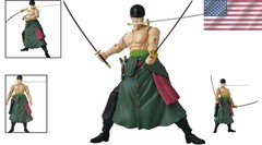 Anime Hero Roronoa Zoro Action Figure – 6.5 Inch PVC, No Assembly Required