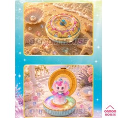 Catch Teenieping Movie 2 Heartsping Whale Jewel Compact Toy Mini CD & Player