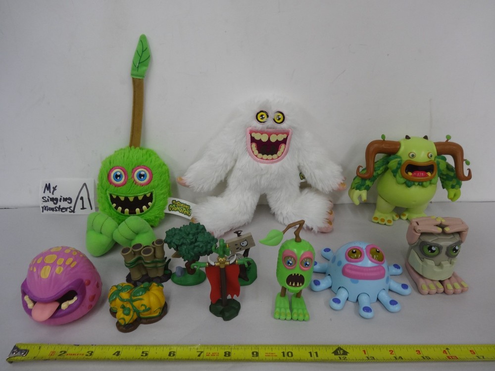 My Singing Monsters Figures Plush Play Monster lot