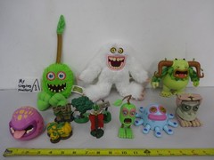 My Singing Monsters Figures Plush Play Monster lot