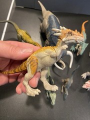 Lot of 8 Various Jurassic World Dinosaur Action Figures Mattel 2015 – Modern