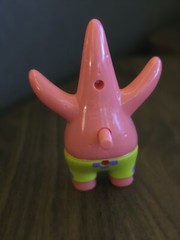 Spongebob Patrick Star Sonic Push Button Pop Out Tongue Figure