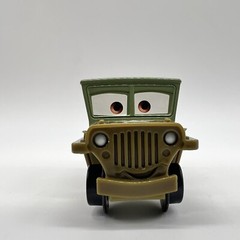 Disney Pixar Cars Sarge Military Jeep Fisher Price 2008 Toy Car Plastic