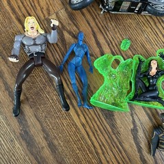 Marvel X-Men movie 6 inch 8 Figures Plus Two Wolverine Bikes/ Accessories