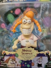 1998 Toy Island Toonsylvania Melissa Screetch walking action figure Wind Up Toy