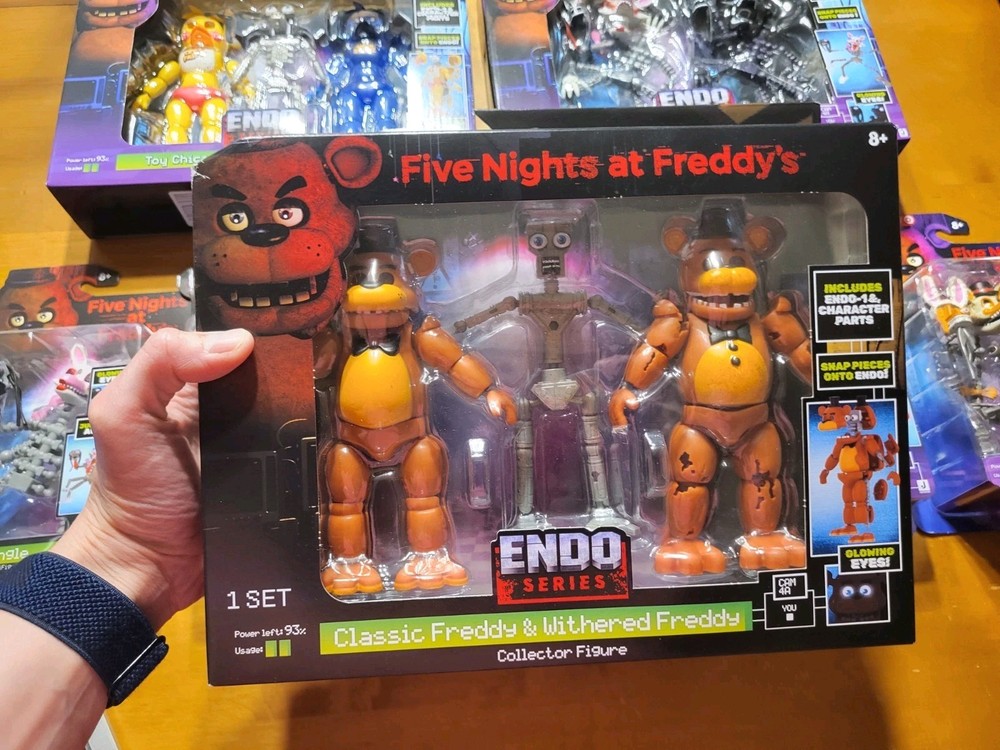 Five Nights at Freddy’s ENDO SERIES CLASSIC FREDDY & WITHERED Jazwares 2025 FNAF