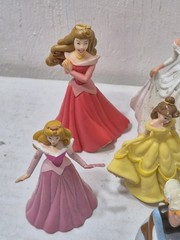 Large Lot of Various Disney Character PVC Figures Toys Princess Princesses Movie