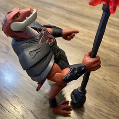 Complete W/ Weapon Reptillus Maximus Disney Toy Story That Time Forgot 2014
