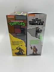 Two Teenage Mutant Ninja Turtles 1988 Remastered and Original Sketch Donatello