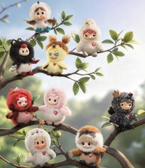 Shall We Dance- Dear Birds Series Plush Pendant Blind Box Figure Toy