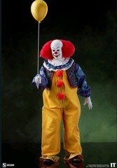 PENNYWISE TIM CURRY IT STEPHEN KING SIDESHOW COLLECTIBLES 1/6 SCALE FIGURE