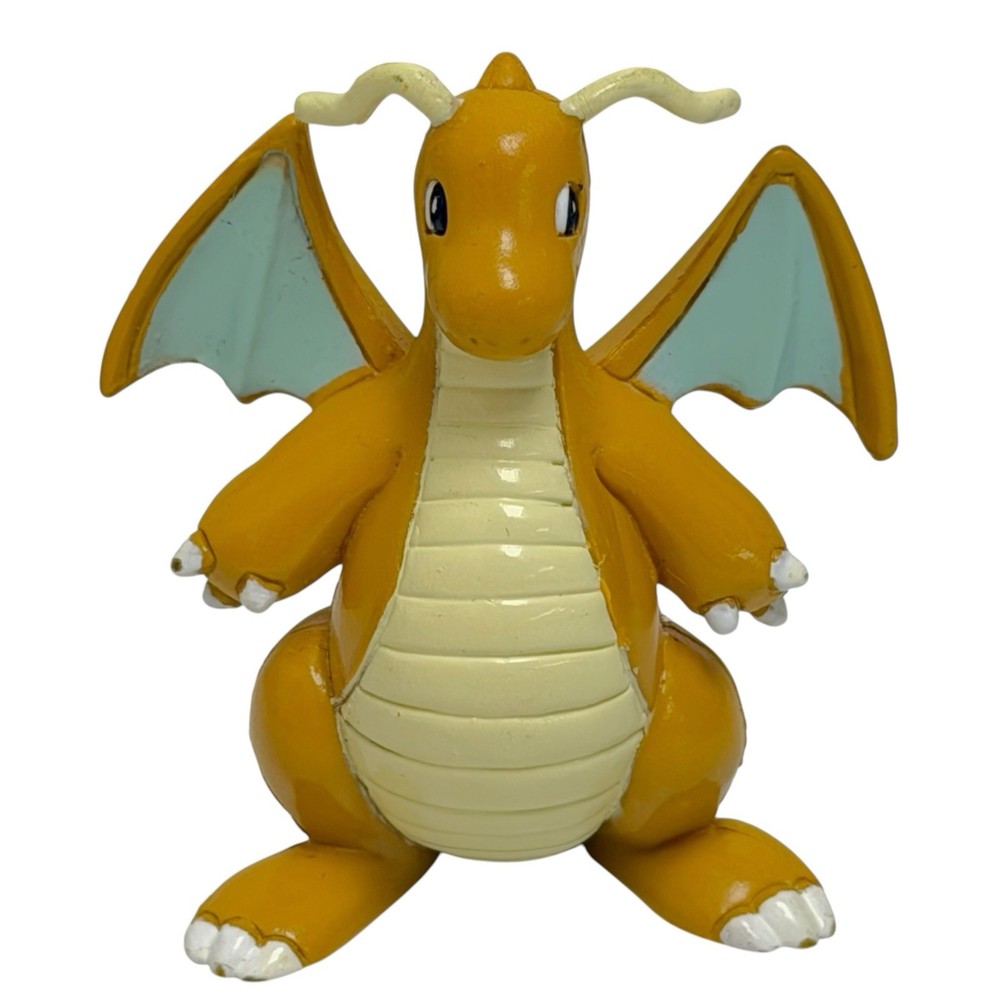 Vintage 1999 Pokemon TOMY Dragonite Mini Figure Nintendo Retro Rare 1.5”