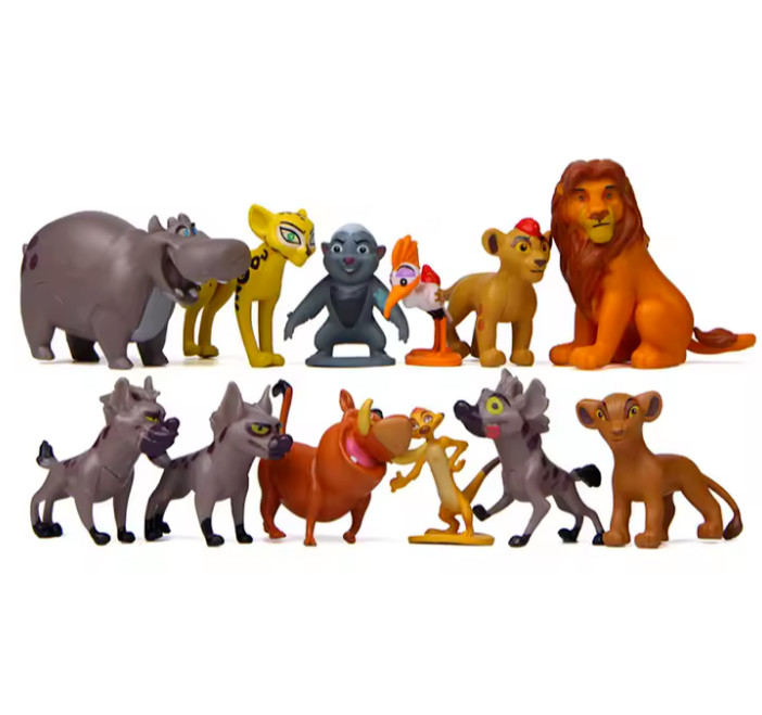 LION KING FIGURES SET – 12 PIECES – NEXT DAY SHIPPING