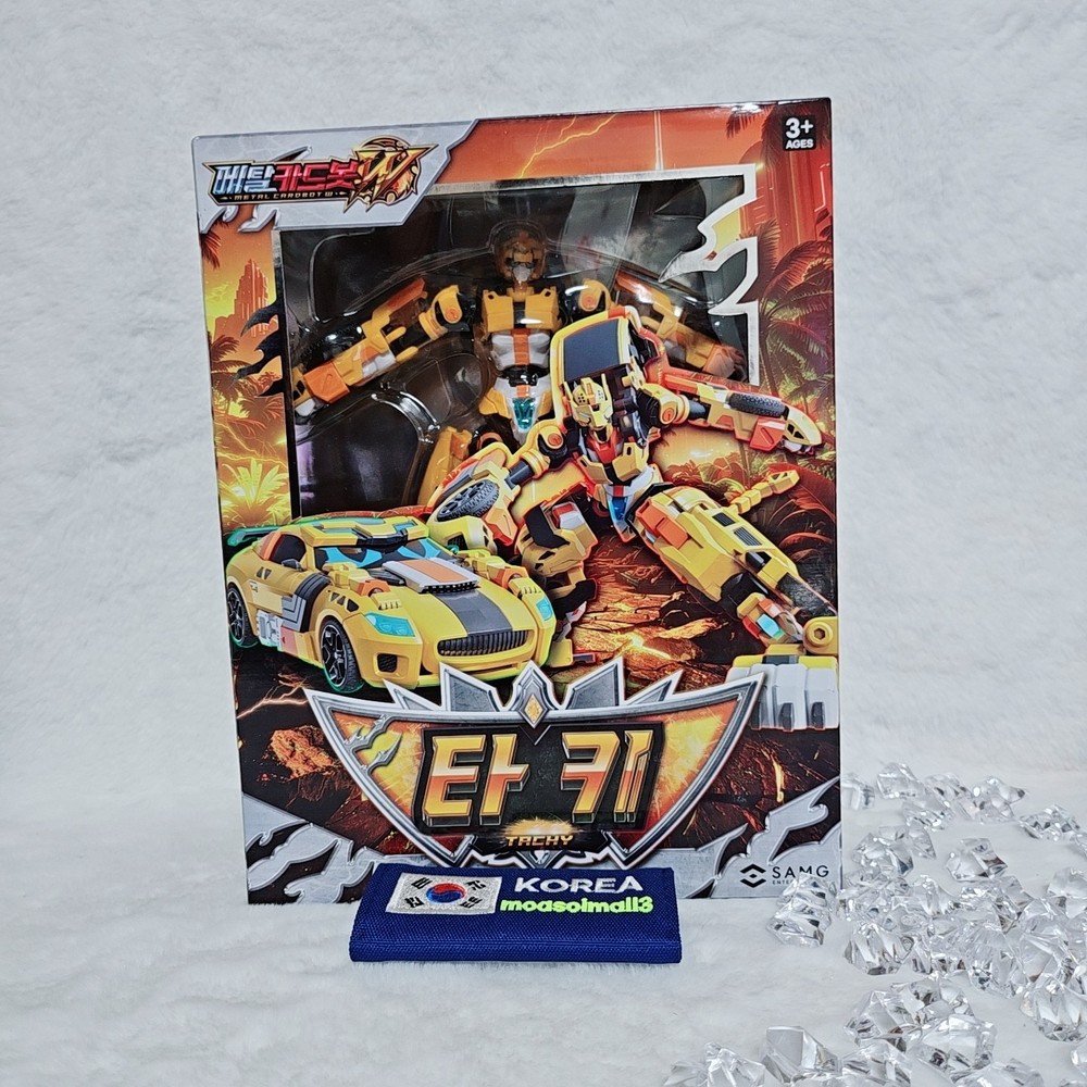 Metal Cardbot W Season 3 Tachy Cheetah Transformer Robot Car Kids Toy 2026 New
