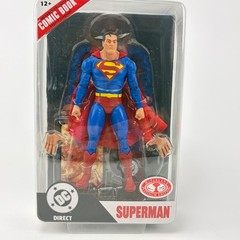 McFarlane DC Direct Superman Justice Platinum Edition Figure with Comic in stock