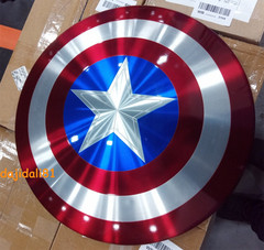IN US ! 1:1 Marvel Legends 75th Anniversary Captain America Metal Shield Boxed