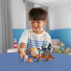 Fisher Price DC League Super Pets Figure Multi Pack 6 Character Action Figures!