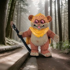 Star Wars Ewoks Wicket 2″ inch PVC figure Lucasfilm 1986 Coo Spain