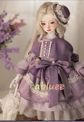 1/4 Shuga Fairy PURPLE With Clothes Ball-jointed Doll Action Figure