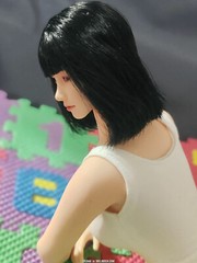 US 1:6 Pale Skin Medium Breast Female Makeup Seamless Figure Body With detail