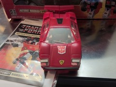 Sideswipe w/BOX 90,% Complete 1984 Vintage Hasbro G1 Transformers Action Figure