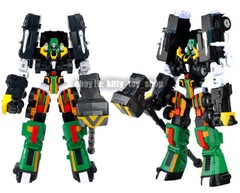 TOBOT V Galaxy Detectives 11″ Invincible Big Beast Figure Robot Combiner Boy Toy