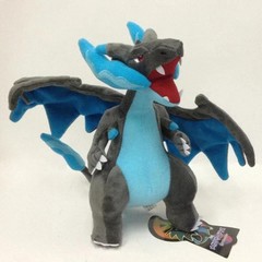 New Mega Charizard X Plush Soft Toy Doll Stuffed Animal Teddy 9″