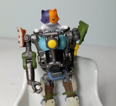 Fortnite Kit Robot Meowscles Figure 4.5″ Legendary Series No Weapons Jazwares