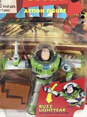 Disney Toy Story Think Way Toys (1995) Buzz Lightyear Karate Chop Figure NOS