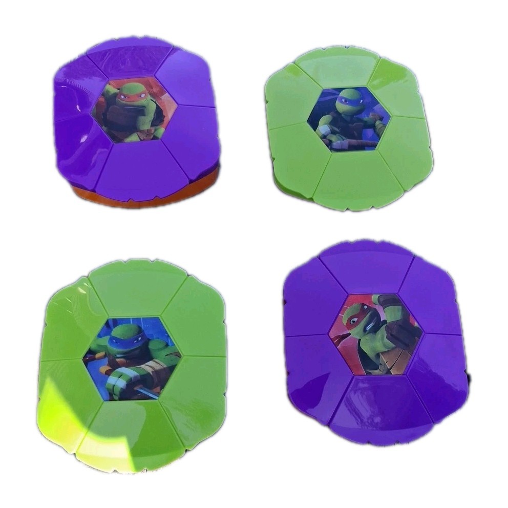 EVRI TEENAGE MUTANT NINJA TURTLES SANDWICH STORAGE CONTAINERS – TMNT 4PCS