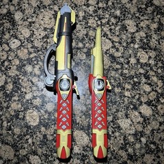 Vintage 2003 Toy Quest Power Rangers Ninja Storm Swords Sheath Non-Electronic