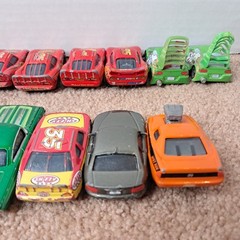 Lot Of 18 Disney’s Pixar Cars Die-Cast Racing Toys Mattel Mini Figures