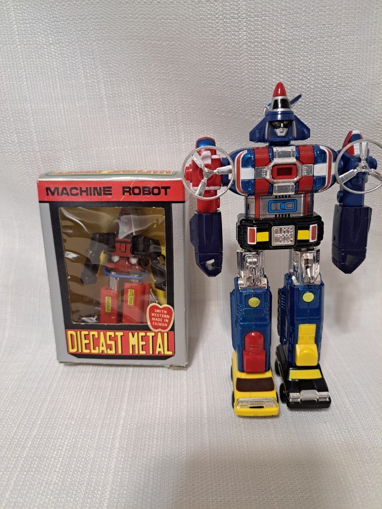 GOBOTS & voltron vintage 80s pre-release transformer die cast metal 1 new in box