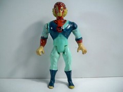 K23i05281 TYGRA BRAZIL 100% COMPLETE GLASSLITE THUNDERCATS 1985 ORIGINAL FIGURE